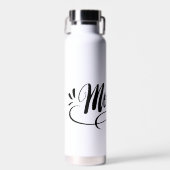 Gepersonaliseerde waterfles cadeau met naam Monica (Voorkant)