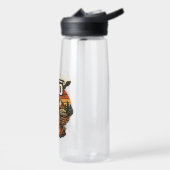 Gepersonaliseerde waterfles 'Camping Vader Opgeric (Links)