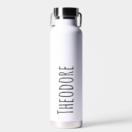 Gepersonaliseerde waterfles Gepersonaliseerd alle (Voorkant)