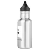 Gepersonaliseerde waterfles, voeg uw zakelijke Log Waterfles (Rechts)