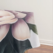 Gepersonaliseerde waterlelies monstera bladeren tafelkleed (Voorbeeld)