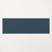 Gepersonaliseerde waterlelies monstera bladeren yogamat (Achterkant (horizontaal))