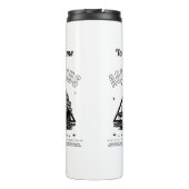 Gepersonaliseerde Waterman Thermal Tumbler Thermosbeker (Achterkant)