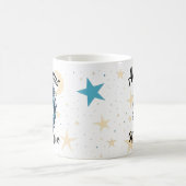 Gepersonaliseerde Waterman Zodiac Sign Schattige M Koffiemok (Center)