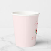 Gepersonaliseerde Watermeloen Theme Paper Cups Papieren Bekers (Rechts)