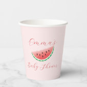 Gepersonaliseerde Watermeloen Theme Paper Cups Papieren Bekers (Voorkant)
