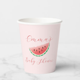 Gepersonaliseerde Watermeloen Theme Paper Cups Papieren Bekers