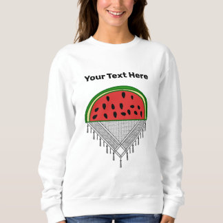 Gepersonaliseerde Watermelon & Palestina T-shirt