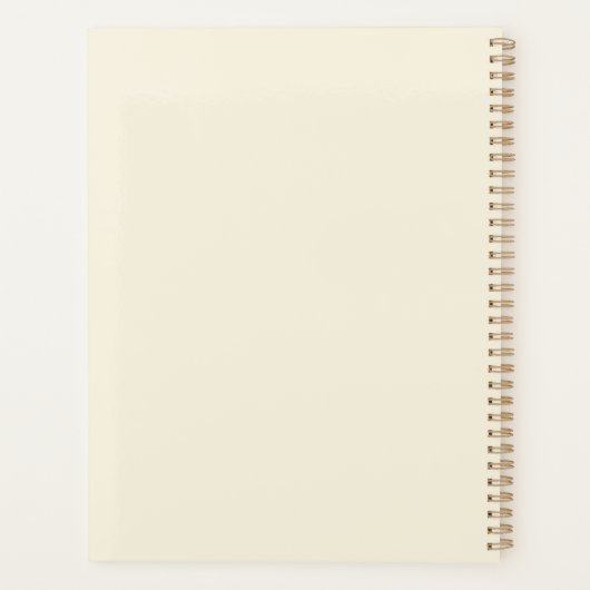 Gepersonaliseerde Waterverf Afstuderen (11) Planner (Achterkant)