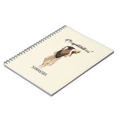 Gepersonaliseerde Waterverf Afstuderen (2) Notitieboek (Linkerzijde)