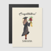 Gepersonaliseerde Waterverf Afstuderen (5) (Voorkant / Achterkant)