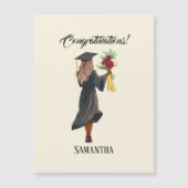 Gepersonaliseerde Waterverf Afstuderen (5) (Voorkant)