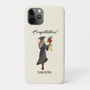 Gepersonaliseerde Waterverf Afstuderen (5) Case-Mate iPhone Case