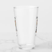 Gepersonaliseerde Waterverf Afstuderen (5) Glas (Rechts)