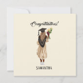 Gepersonaliseerde Waterverf Afstuderen (6) (Voorkant)