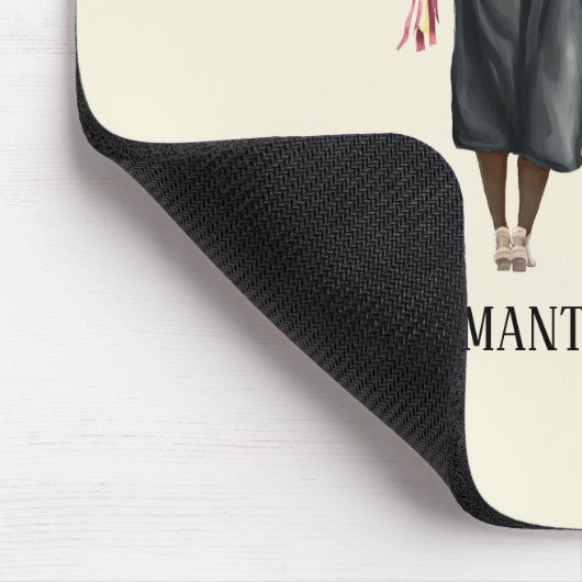 Gepersonaliseerde Waterverf Afstuderen (7) Muismat (Hoek)