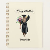 Gepersonaliseerde Waterverf Afstuderen (7) Planner (Voorkant)