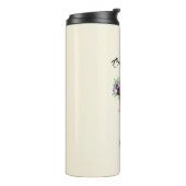 Gepersonaliseerde Waterverf Afstuderen (7) Thermosbeker (Gedraaid links)