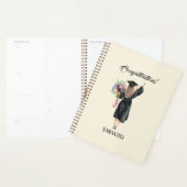 Gepersonaliseerde Waterverf Afstuderen (8) Planner (Display)