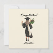 Gepersonaliseerde Waterverf Afstuderen (9) (Voorkant)