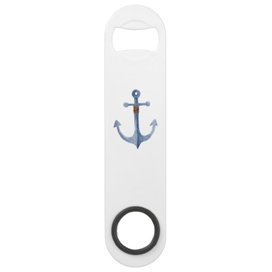 GEPERSONALISEERDE WATERVERF ANKER FLESOPENER SPEED FLESSENOPENER (Voorkant)