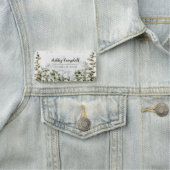 Gepersonaliseerde Waterverf Berg en Bos Naamplaatje (In situ)