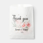 Gepersonaliseerde Waterverf Bloemen Dank u Cadeaus Bedankzakje (Voorkant)