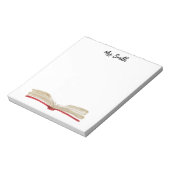 GEPERSONALISEERDE WATERVERF BOEK NOTITIEBLOK (Linkerzijde)