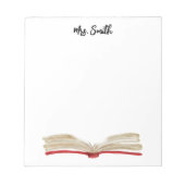 GEPERSONALISEERDE WATERVERF BOEK NOTITIEBLOK (Voorkant)
