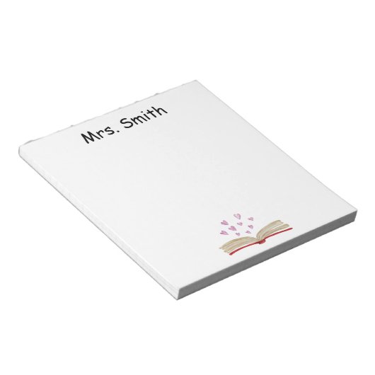 GEPERSONALISEERDE WATERVERF BOEK NOTITIEBLOK (Schuin)