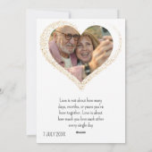 Gepersonaliseerde Waterverf Bunny Jubileum Kaart (Achterkant)