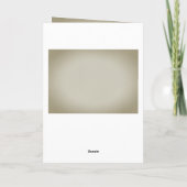 Gepersonaliseerde Waterverf Eucalyptus Sympathie Kaart (Achterkant)