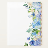 Gepersonaliseerde Waterverf Floral Christelijk Pla Planner (Achterkant)