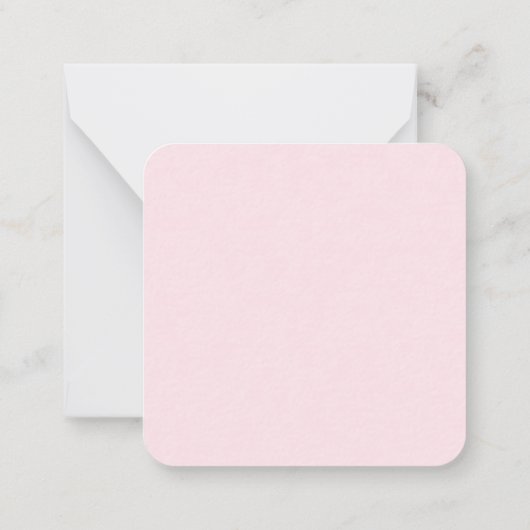 Gepersonaliseerde Waterverf Floral Gift Enclosure Notitiekaartje (Achterkant)