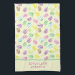 Gepersonaliseerde Waterverf Franse Macarons |Macar Theedoek<br><div class="desc">Gepersonaliseerde Waterverf Franse Macarons | Macaroons,  overeenkomstige producten in mijn winkel.</div>