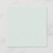 Gepersonaliseerde Waterverf Gift Label of Informatiekaartje (Achterkant)