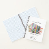 Gepersonaliseerde Waterverf "Het is een goede dag" Notitieboek (Binnen)