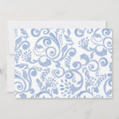 Gepersonaliseerde Waterverf Hortensia Stationery Bedankkaart (Achterkant)