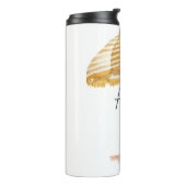 Gepersonaliseerde Waterverf ITravel Mok (Gedraaid links)