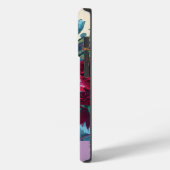 Gepersonaliseerde Waterverf Monogram Floral Deligh Case-Mate iPhone Case (Achterkant / Links)