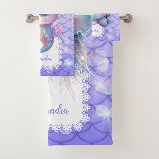 Gepersonaliseerde Waterverf Onder het Zee Bad Handdoek (Insitu)