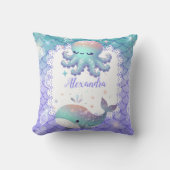 Gepersonaliseerde Waterverf Onder het Zee Kussen (Voorkant)