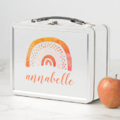 Gepersonaliseerde Waterverf Oranje regenboog (In situ)