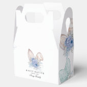 Gepersonaliseerde Waterverf paashaas oren Bedankdoosjes (Geopend)