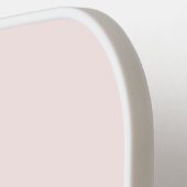 Gepersonaliseerde Waterverf Schattige Roze Gummy B Pickleball Paddle (Links Detail)