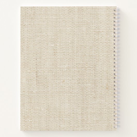 Gepersonaliseerde Waterverf Sinaasappels bloemen o Notitieboek (Achterkant)