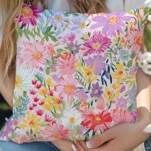 Gepersonaliseerde  Waterverf Spring Floral
