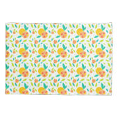 Gepersonaliseerde Waterverf Sweet Sinaasappels Pat Kussensloop (Achterkant)