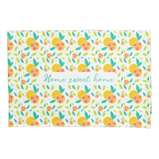 Gepersonaliseerde Waterverf Sweet Sinaasappels Pat Kussensloop