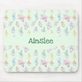 Gepersonaliseerde Waterverf tanden Muismat (Voorkant)